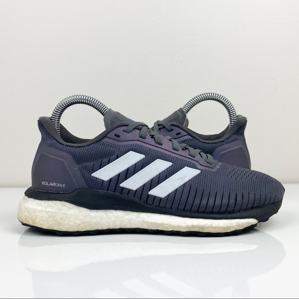Adidas Boost Women’s Solar Drive Gray Athletic Running Shoes Size 5.5